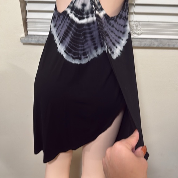 Lucky Brand Swimwear Half Moon Tie Dye Cover-up woman dress tank size MEDIUM - Picture 8 of 8